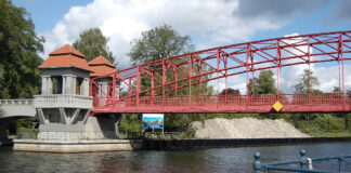 Hafenbrücke in Tegel